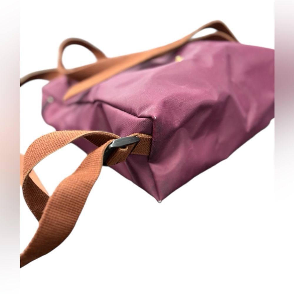 Longchamp Le Pliage Original M Backpack, Burgundy - Picture 2 of 4